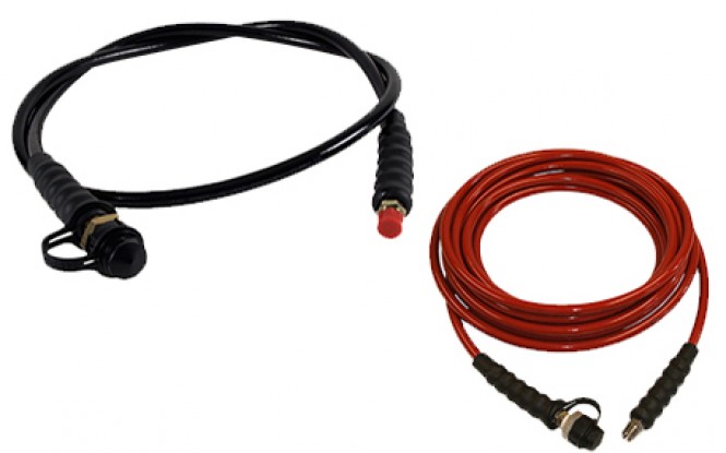 شیلنگ هیدرولیکی 700 بار در رنگ های قرمز و مشکی مدل HH/HC-Range ساخت هایفورس انگلستان