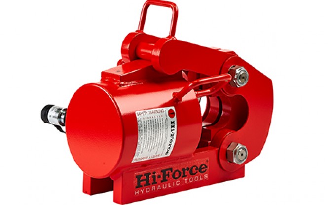 کاتر هیدرولیکی 700 بار فشارقوی دو طرفه جهت برش سیم بکسل و کابل با توان 120 تن مدل HWRC-Range ساخت هایفورس انگلستان