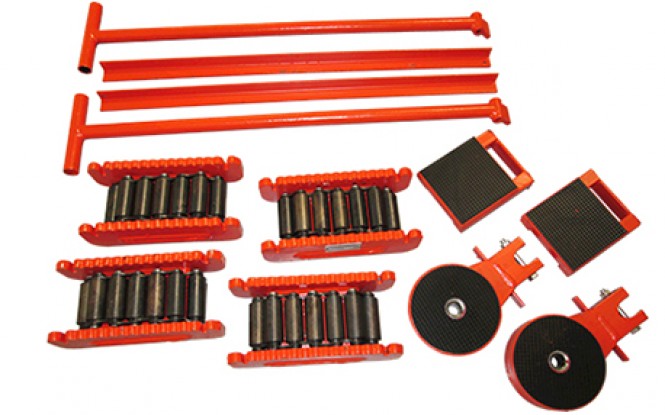 اسکیت حمل بار با ظرفیت 60 تن و مقاومت بالا جهت جابجایی ابزارآلات مدل RKF-Range ساخت هایفورس انگلستان